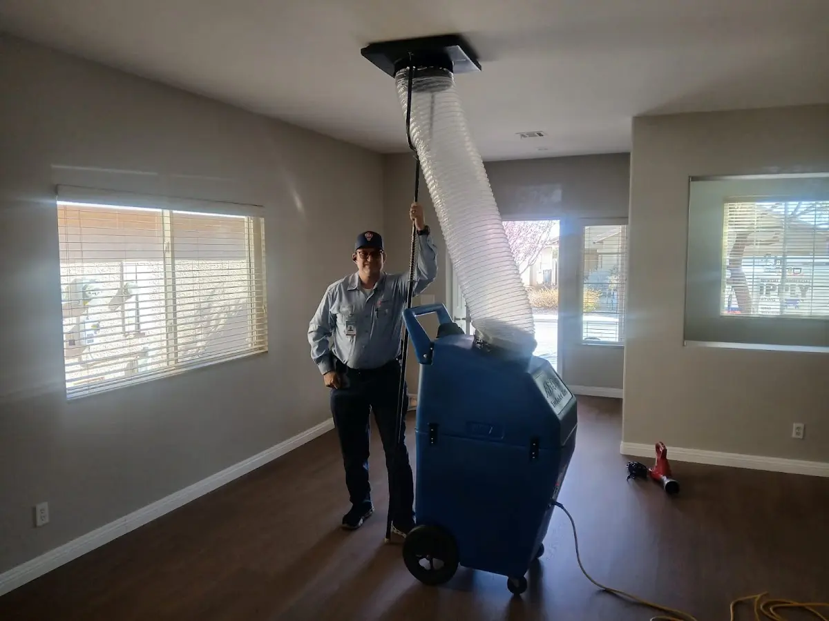 Professional Dryer Vent Cleaning work inside a Fountainebleau home